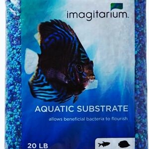 Imagitarium Aquarium Gravel Substrate 20 lb Blue Jean USED